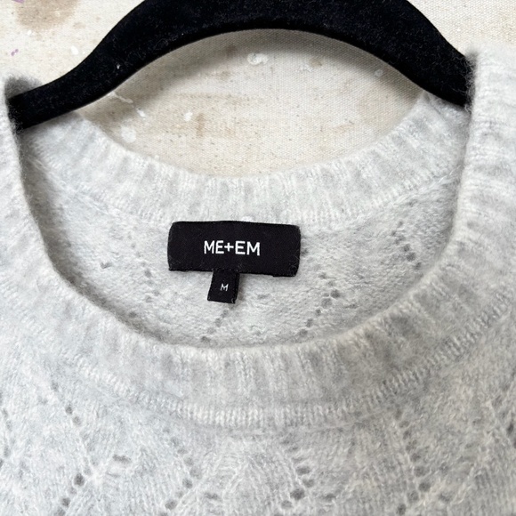 Me+Em Cashmere Silk Sleeveless Sweater - Picture 2 of 3